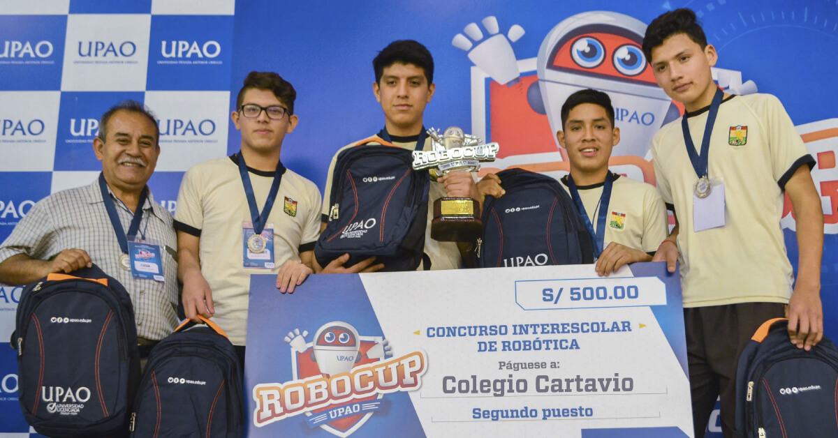  premiacion robocup descubre upao