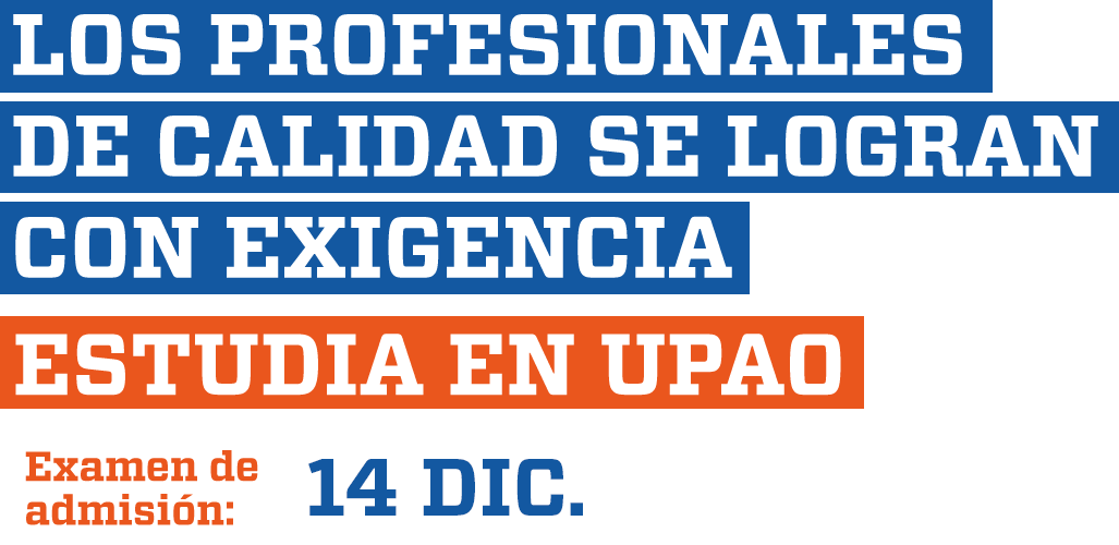 Fecha de inscripción al examen de admisión